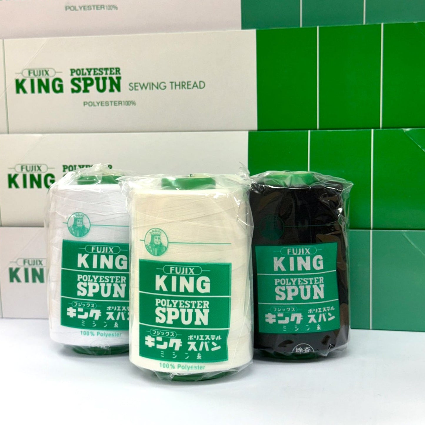 KING SPUN Sewing thread 50 車縫線(3000meter) - FO:REST Fabric 布恩堂Liberty fabrictana lawnjapanese fabricykk zipper