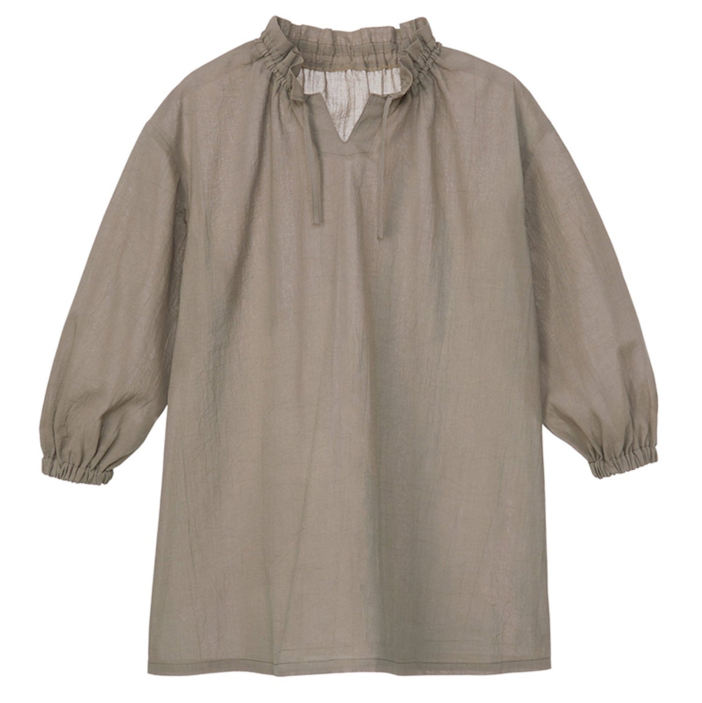 LADIES frill gathered blouse Paper pattern - FO:REST Fabric 布恩堂Liberty fabrictana lawnjapanese fabricykk zipper