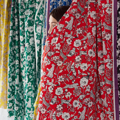 Lawn - Wonder echino B fabric - FO:REST Fabric 布恩堂Liberty fabrictana lawnjapanese fabricykk zipper