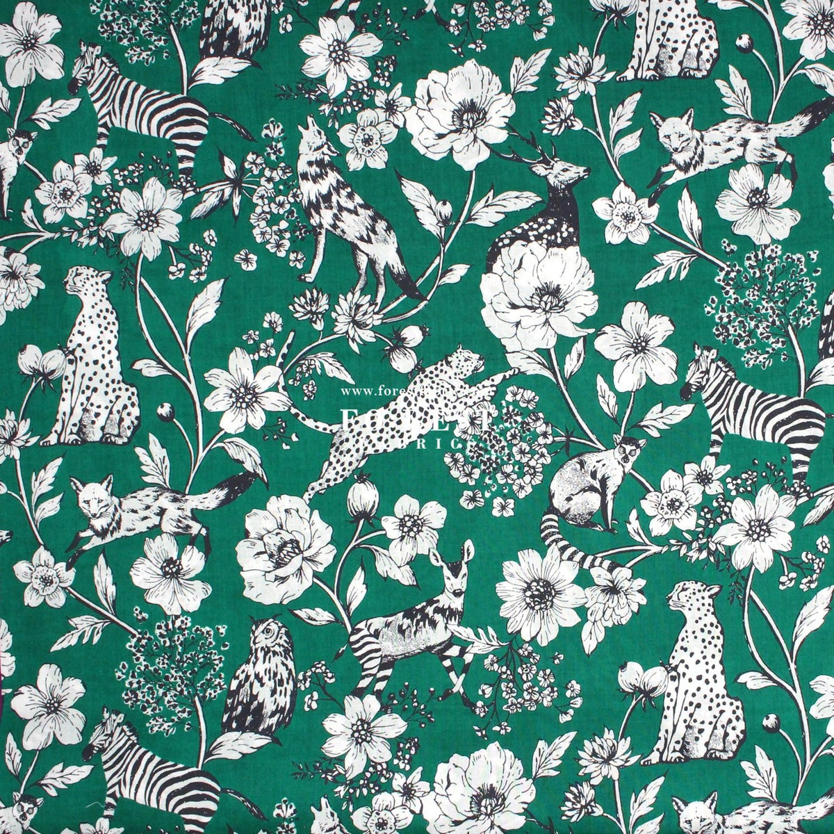 Lawn - Wonder echino C fabric - FO:REST Fabric 布恩堂Liberty fabrictana lawnjapanese fabricykk zipper