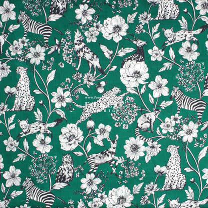 Lawn - Wonder echino C fabric - FO:REST Fabric 布恩堂Liberty fabrictana lawnjapanese fabricykk zipper