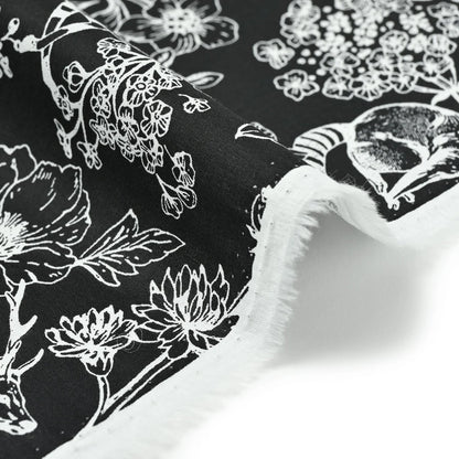 Lawn - Wonder echino E fabric - FO:REST Fabric 布恩堂Liberty fabrictana lawnjapanese fabricykk zipper
