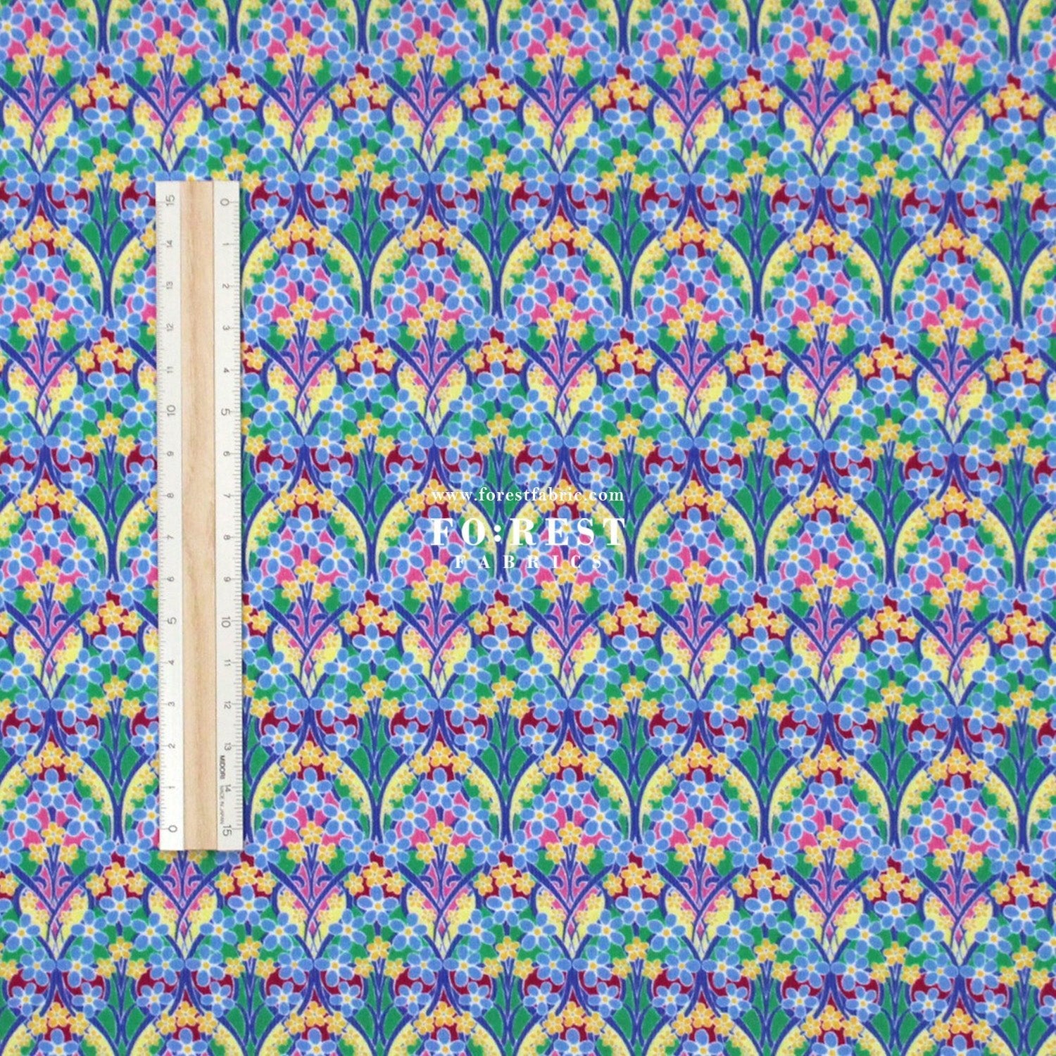 Liberty of London (28w Corduroy Fabric) - Iona Flower - FO:REST Fabric 布恩堂Liberty fabrictana lawnjapanese fabricykk zipper