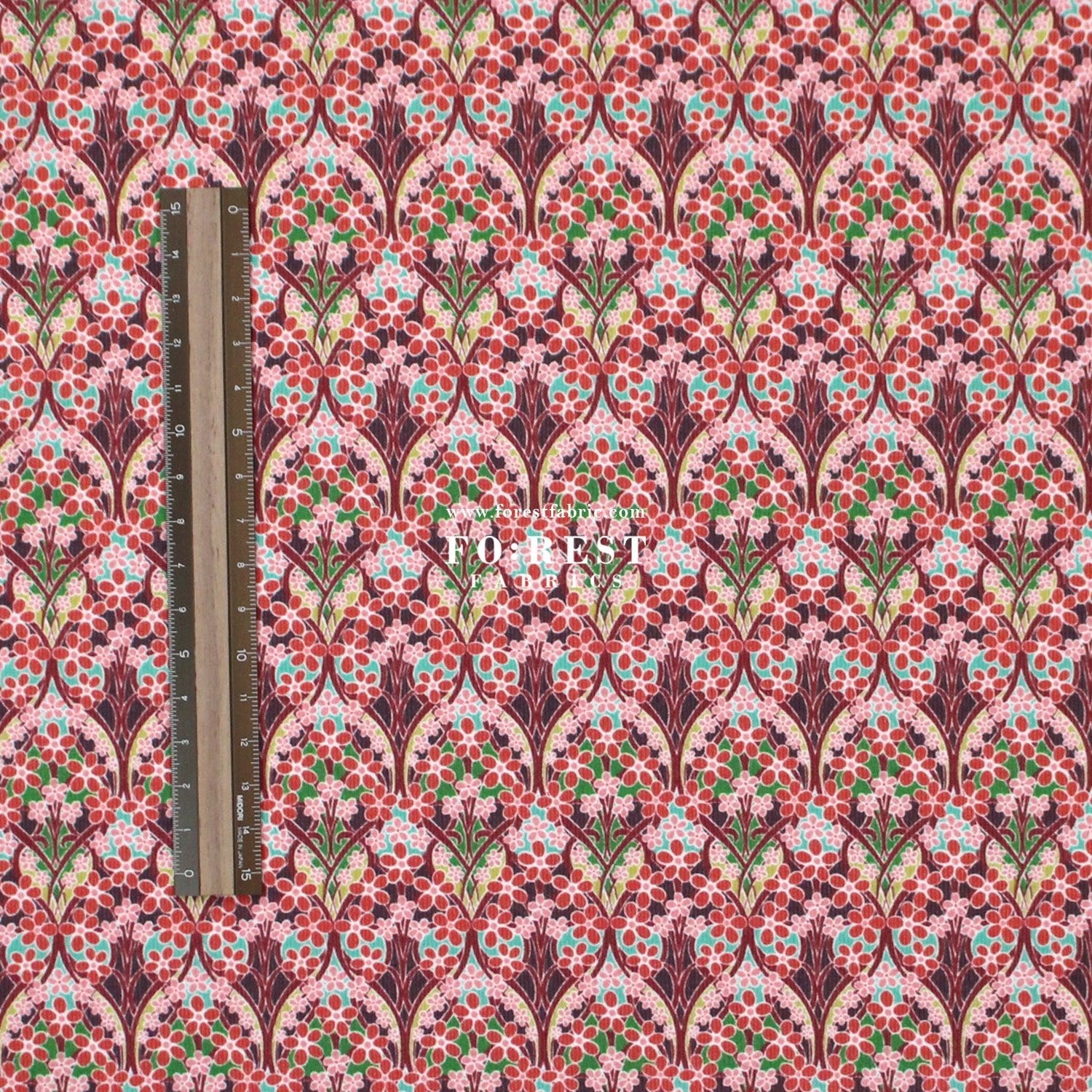 Liberty of London (28w Corduroy Fabric) - Iona Flower - FO:REST Fabric 布恩堂Liberty fabrictana lawnjapanese fabricykk zipper