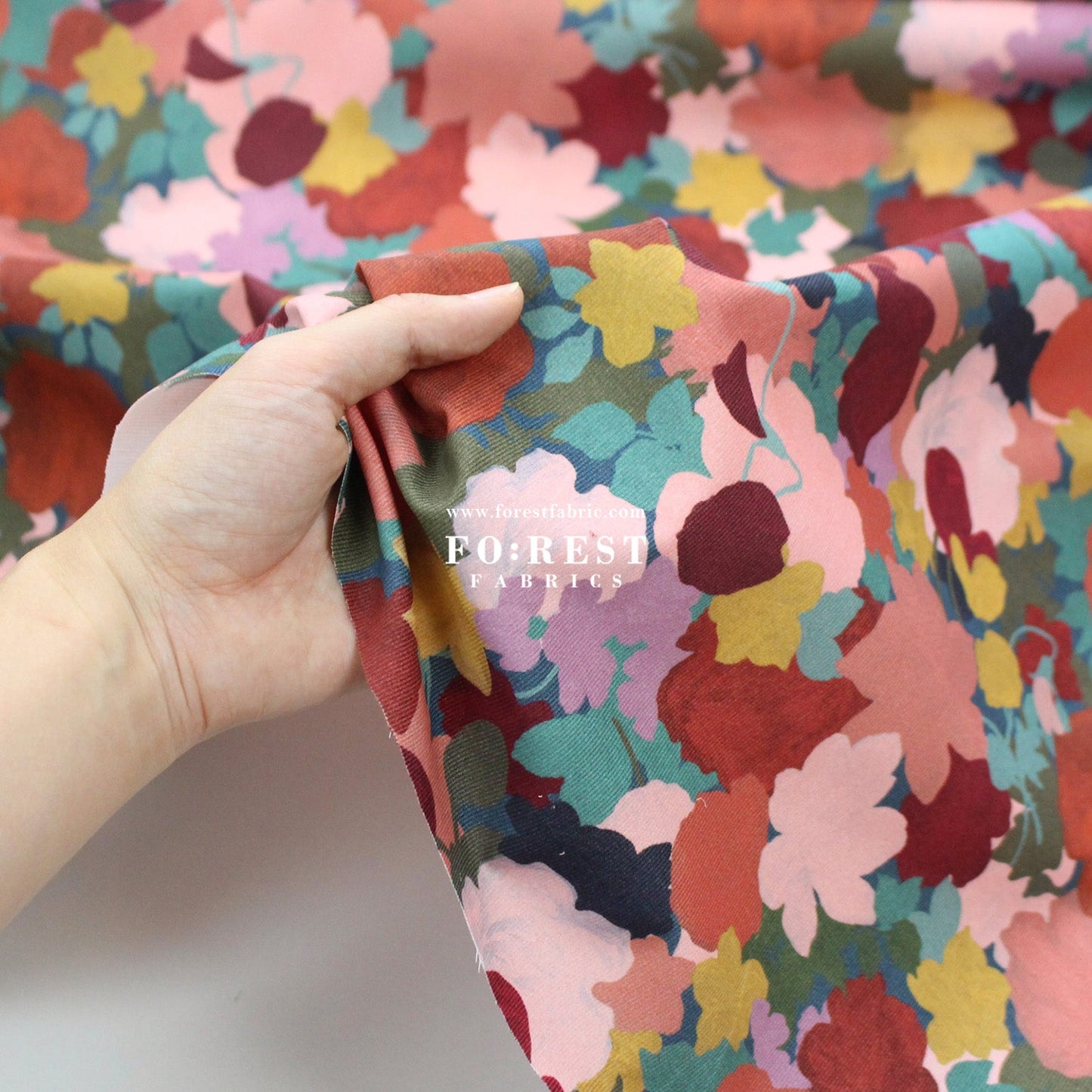 Liberty of London (28w Corduroy Fabric) - Little Merton - FO:REST Fabric 布恩堂Liberty fabrictana lawnjapanese fabricykk zipper