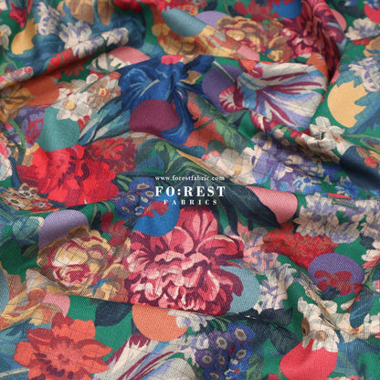 Liberty of London (28w Corduroy Fabric) - Myrtle and Mary - FO:REST Fabric 布恩堂Liberty fabrictana lawnjapanese fabricykk zipper