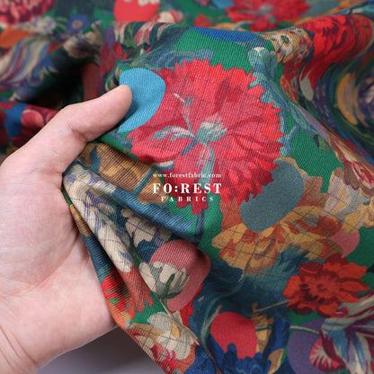 Liberty of London (28w Corduroy Fabric) - Myrtle and Mary - FO:REST Fabric 布恩堂Liberty fabrictana lawnjapanese fabricykk zipper