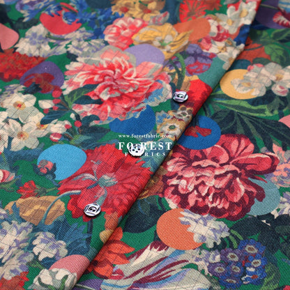 Liberty of London (28w Corduroy Fabric) - Myrtle and Mary - FO:REST Fabric 布恩堂Liberty fabrictana lawnjapanese fabricykk zipper