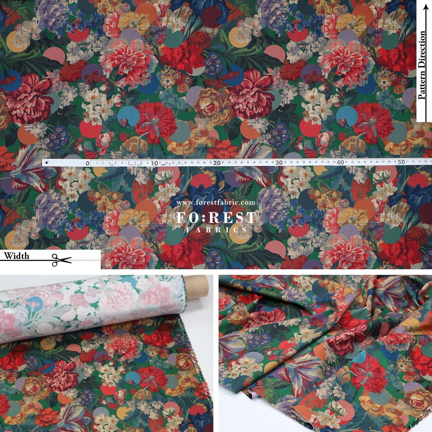 Liberty of London (28w Corduroy Fabric) - Myrtle and Mary - FO:REST Fabric 布恩堂Liberty fabrictana lawnjapanese fabricykk zipper