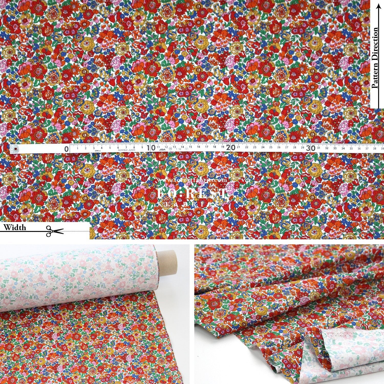 Liberty of London (28w Corduroy Fabric) - Nell,Annie and My - FO:REST Fabric 布恩堂Liberty fabrictana lawnjapanese fabricykk zipper