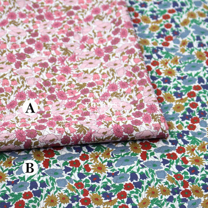 Liberty of London (28w Corduroy Fabric) - Poppy And Daisy - FO:REST Fabric 布恩堂Liberty fabrictana lawnjapanese fabricykk zipper