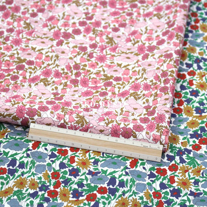 Liberty of London (28w Corduroy Fabric) - Poppy And Daisy - FO:REST Fabric 布恩堂Liberty fabrictana lawnjapanese fabricykk zipper