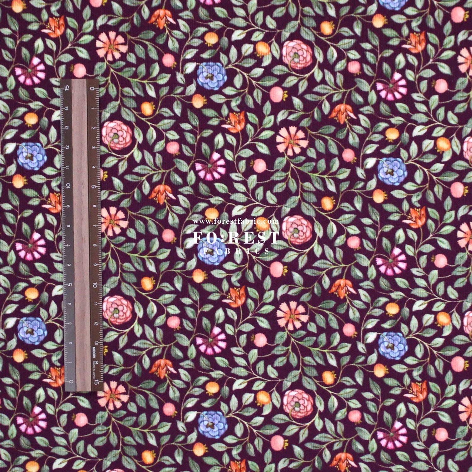 Liberty of London (28w Corduroy Fabric) - Zara Thanrose - FO:REST Fabric 布恩堂Liberty fabrictana lawnjapanese fabricykk zipper