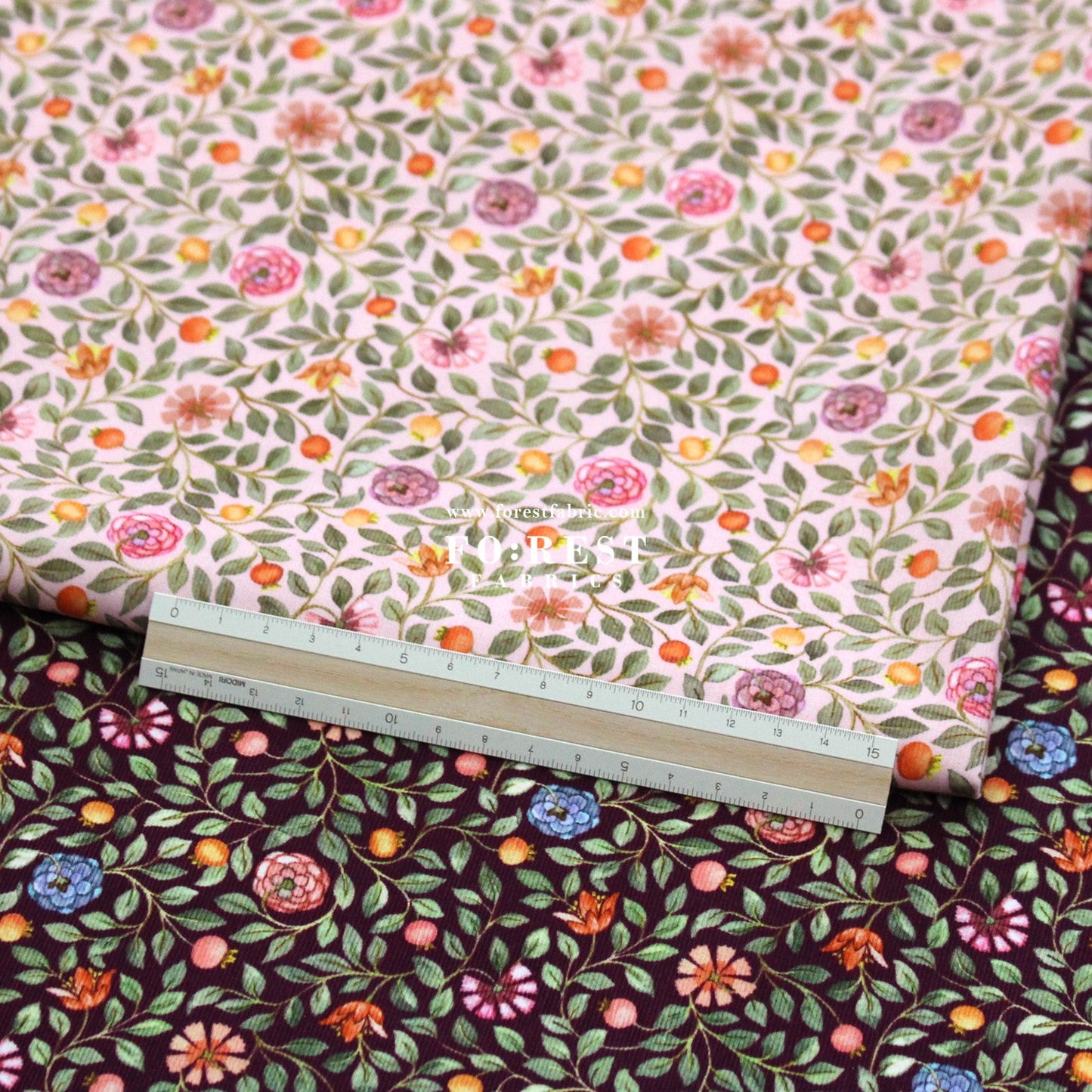 Liberty of London (28w Corduroy Fabric) - Zara Thanrose - FO:REST Fabric 布恩堂Liberty fabrictana lawnjapanese fabricykk zipper