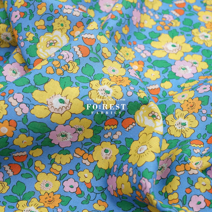 Liberty of London (Augusta Linen Fabric) - Besty Field - FO:REST Fabric 布恩堂Liberty fabrictana lawnjapanese fabricykk zipper