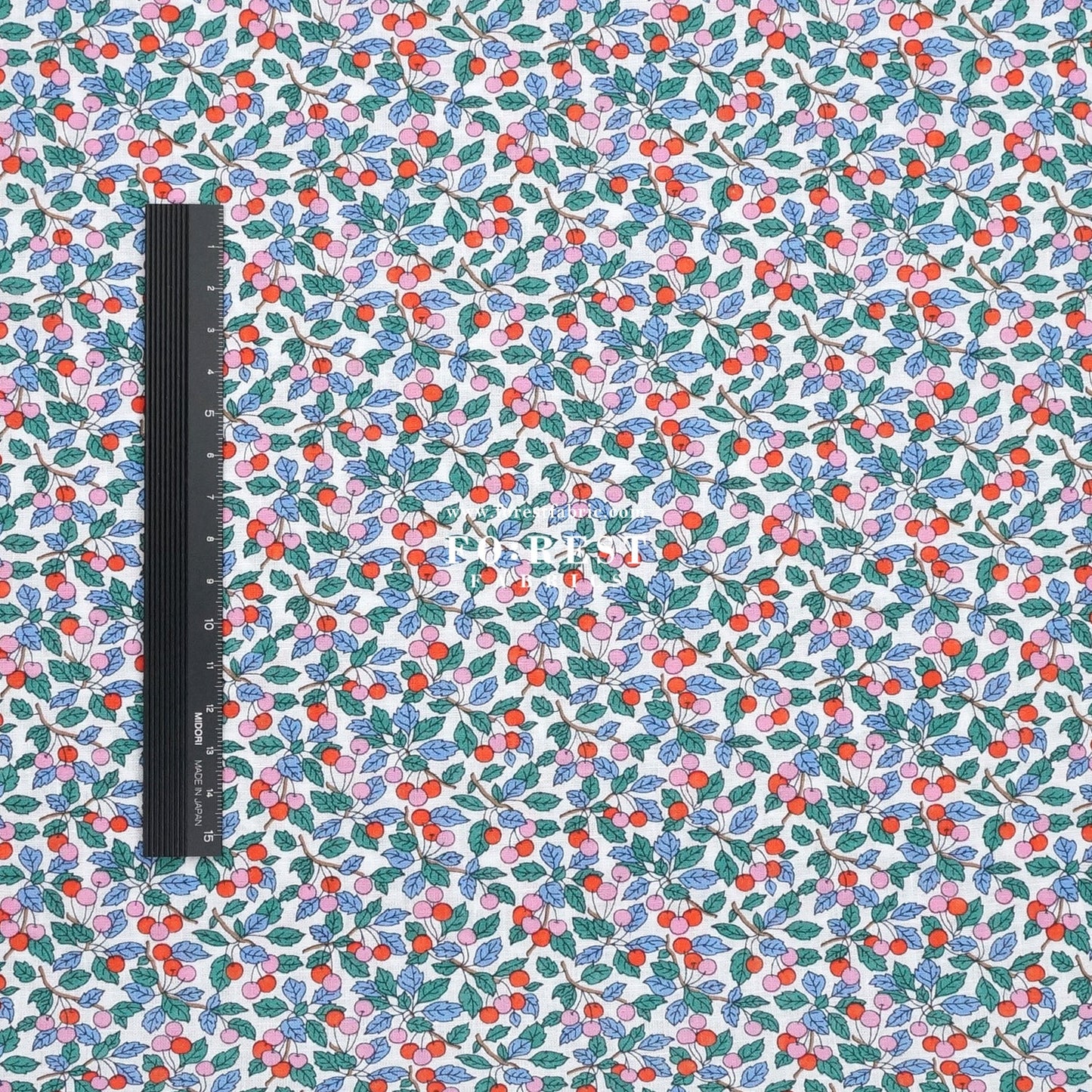 Liberty of London (Augusta Linen Fabric) - Colleen's Orchard - FO:REST Fabric 布恩堂Liberty fabrictana lawnjapanese fabricykk zipper