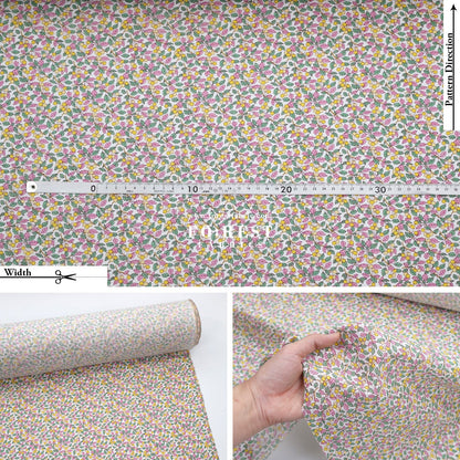 Liberty of London (Augusta Linen Fabric) - Colleen's Orchard - FO:REST Fabric 布恩堂Liberty fabrictana lawnjapanese fabricykk zipper