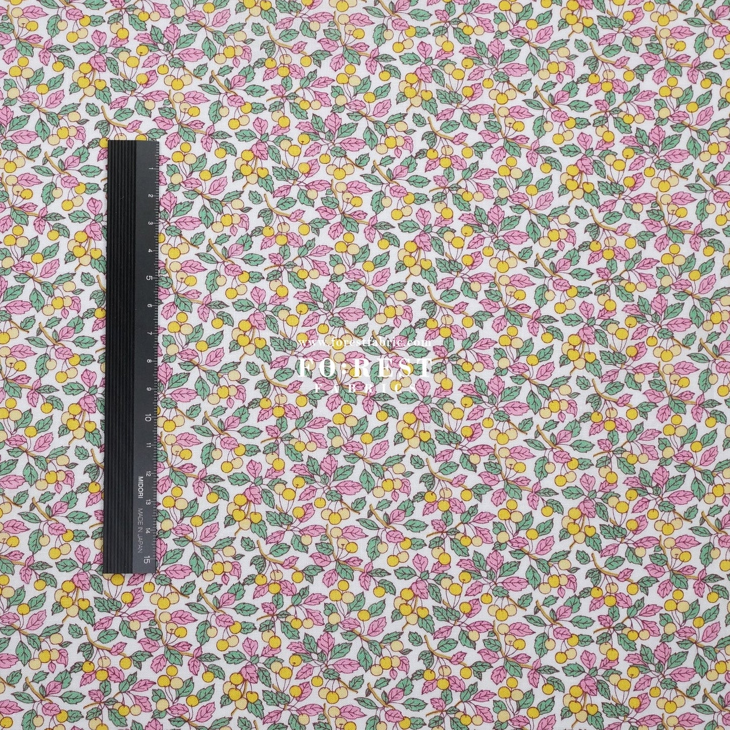 Liberty of London (Augusta Linen Fabric) - Colleen's Orchard - FO:REST Fabric 布恩堂Liberty fabrictana lawnjapanese fabricykk zipper