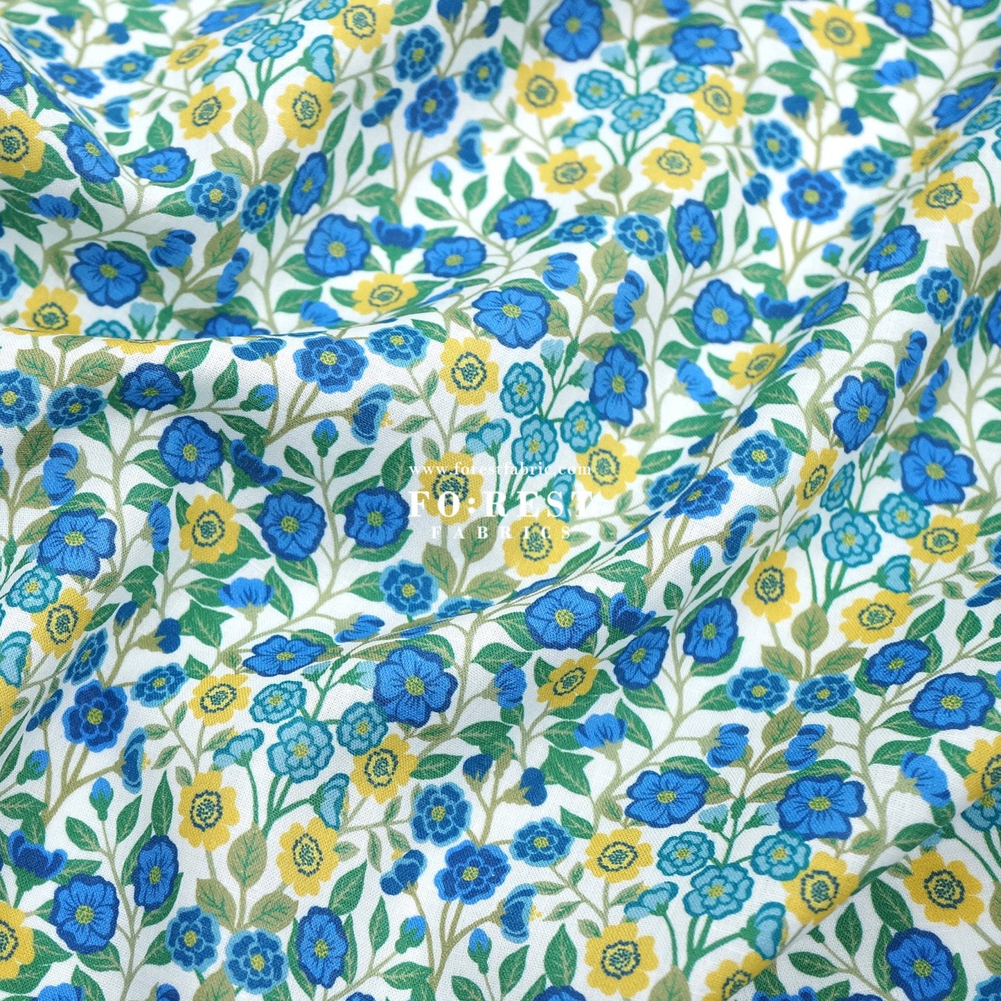 Liberty of London (Augusta Linen Fabric) - Vigers' Sketch - FO:REST Fabric 布恩堂Liberty fabrictana lawnjapanese fabricykk zipper
