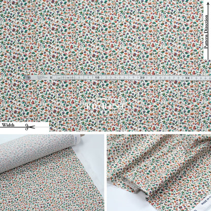 Liberty of London (Cotton Poplin Fabric) - Eleanor's orchard - FO:REST Fabric 布恩堂Liberty fabrictana lawnjapanese fabricykk zipper