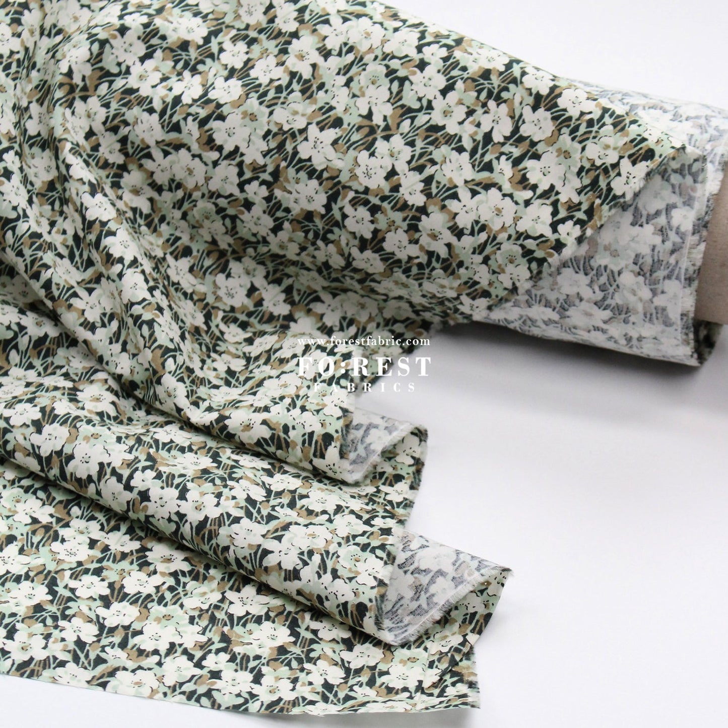 Liberty of London (Cotton Poplin Fabric) - Eliasson C - FO:REST Fabric 布恩堂Liberty fabrictana lawnjapanese fabricykk zipper