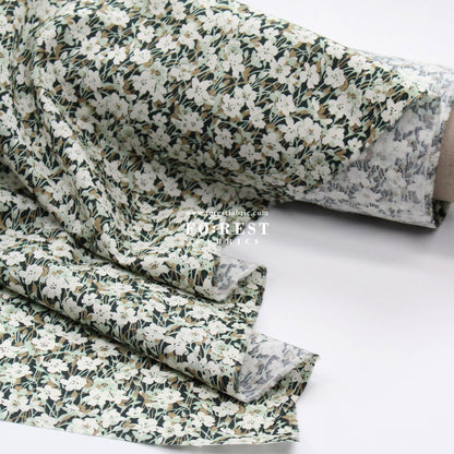 Liberty of London (Cotton Poplin Fabric) - Eliasson C - FO:REST Fabric 布恩堂Liberty fabrictana lawnjapanese fabricykk zipper