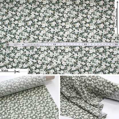 Liberty of London (Cotton Poplin Fabric) - Eliasson C - FO:REST Fabric 布恩堂Liberty fabrictana lawnjapanese fabricykk zipper