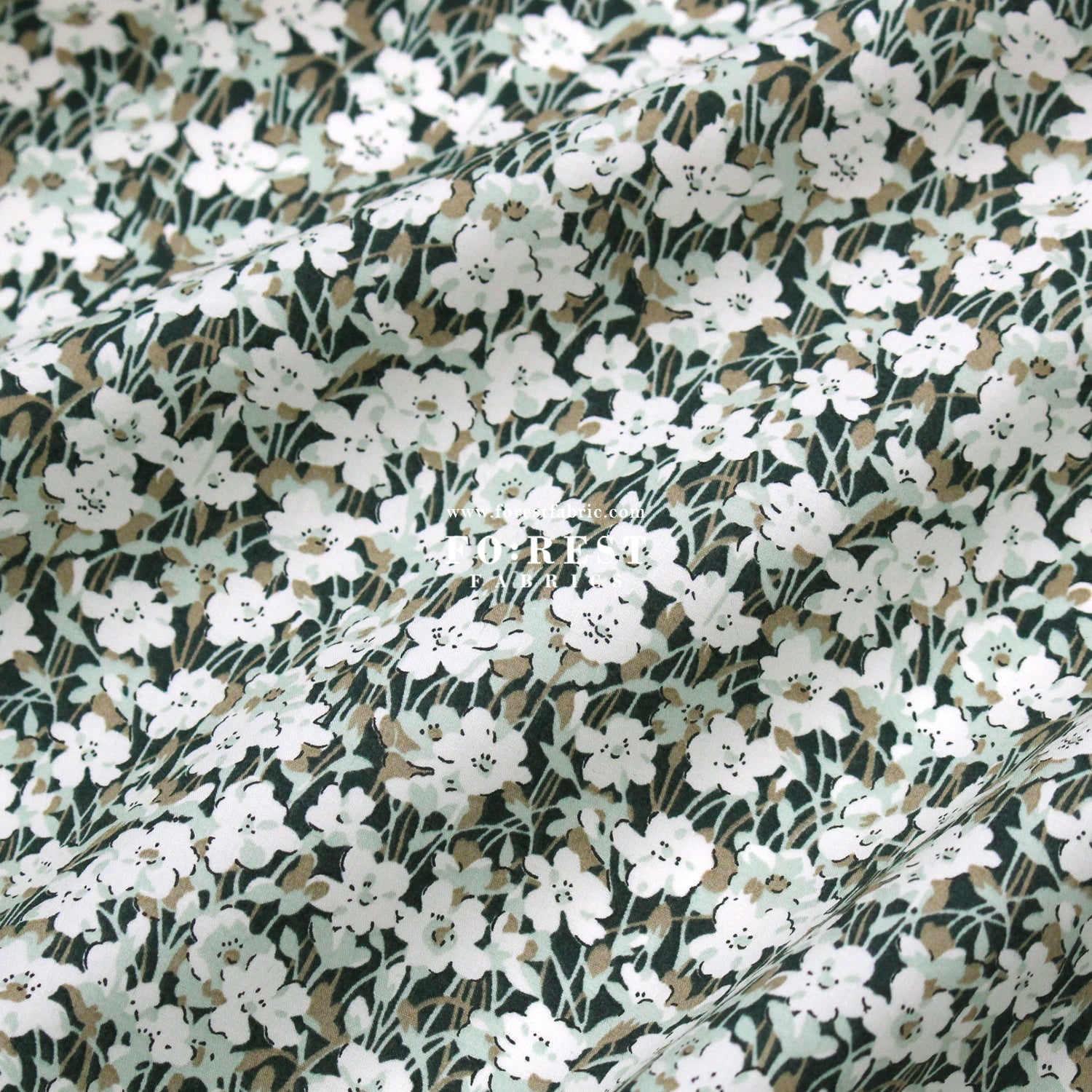 Liberty of London (Cotton Poplin Fabric) - Eliasson C - FO:REST Fabric 布恩堂Liberty fabrictana lawnjapanese fabricykk zipper