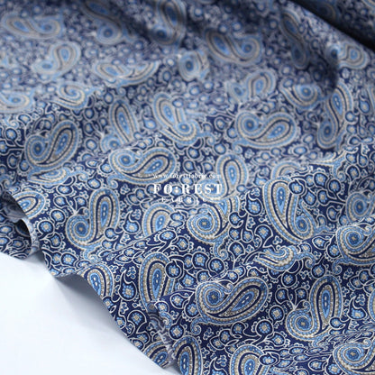 Liberty of London (Cotton Poplin Fabric) - Lee - FO:REST Fabric 布恩堂Liberty fabrictana lawnjapanese fabricykk zipper