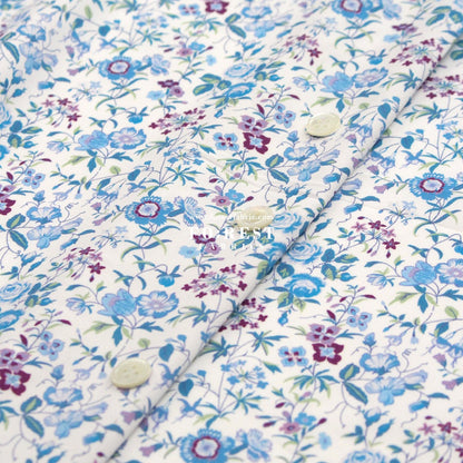Liberty of London (Cotton Poplin Fabric) - Merrifield Botanical B - FO:REST Fabric 布恩堂Liberty fabrictana lawnjapanese fabricykk zipper