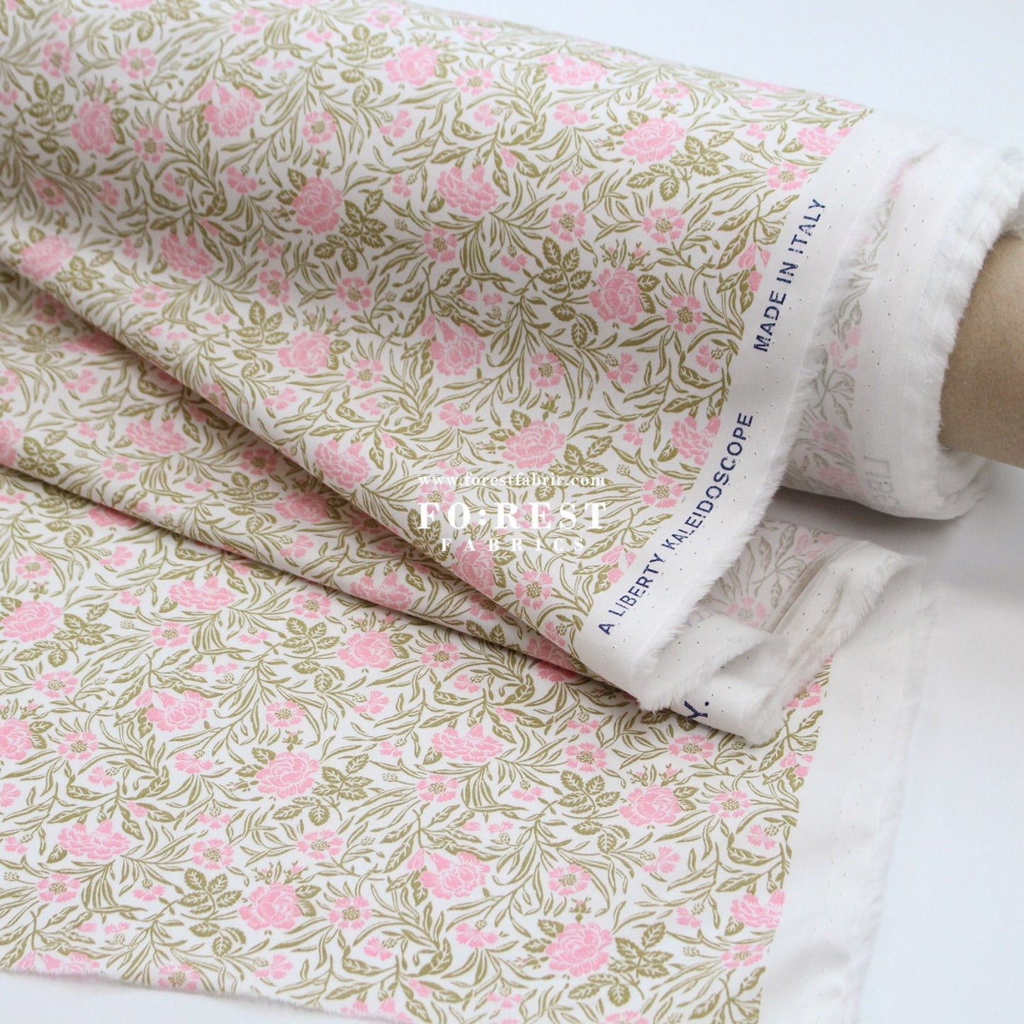Liberty of London (Cotton Poplin Fabric) - Mitra C - FO:REST Fabric 布恩堂Liberty fabrictana lawnjapanese fabricykk zipper