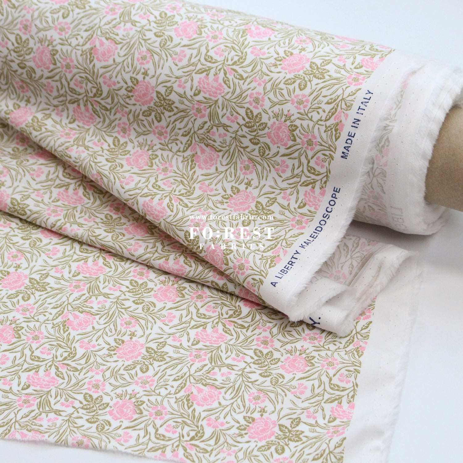 Liberty of London (Cotton Poplin Fabric) - Mitra C - FO:REST Fabric 布恩堂Liberty fabrictana lawnjapanese fabricykk zipper