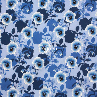 Liberty of London (Cotton Poplin Fabric) - Pansy Dot C - FO:REST Fabric 布恩堂Liberty fabrictana lawnjapanese fabricykk zipper
