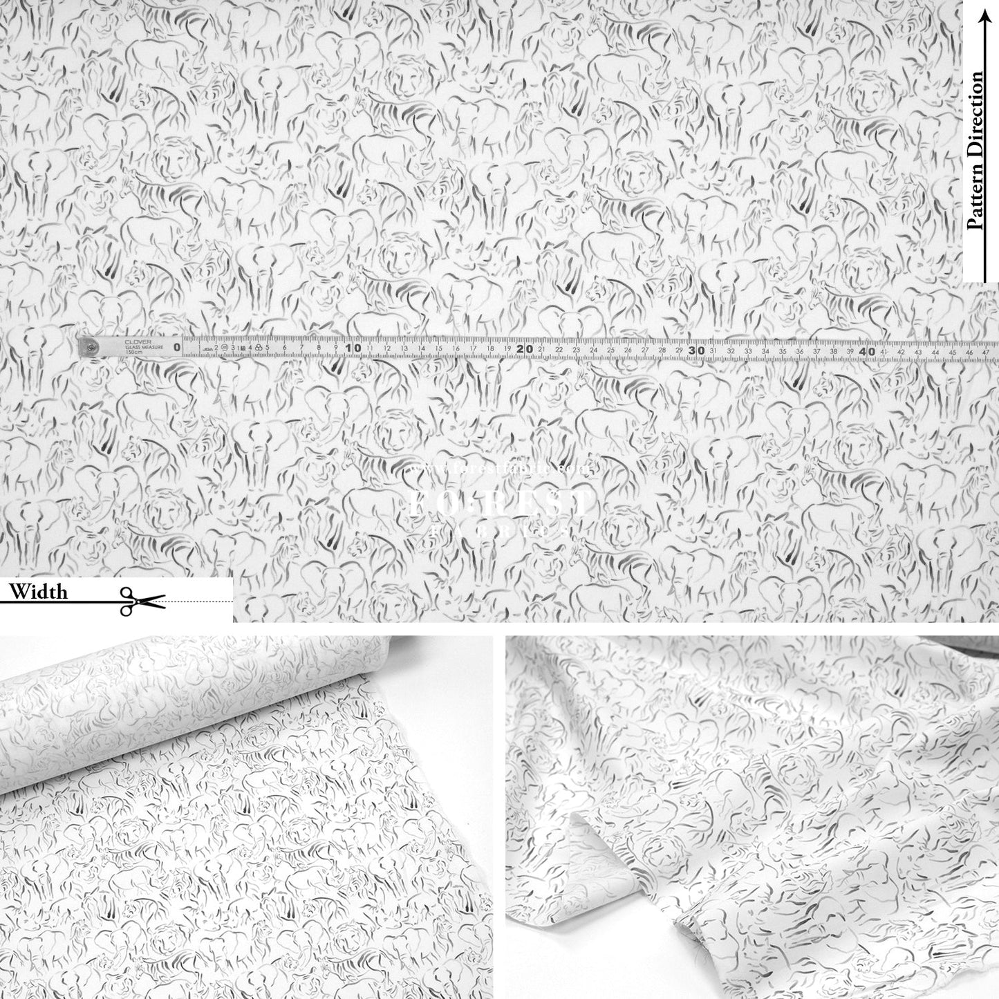 Liberty of London (Cotton Poplin Fabric) - Yusuf - FO:REST Fabric 布恩堂Liberty fabrictana lawnjapanese fabricykk zipper