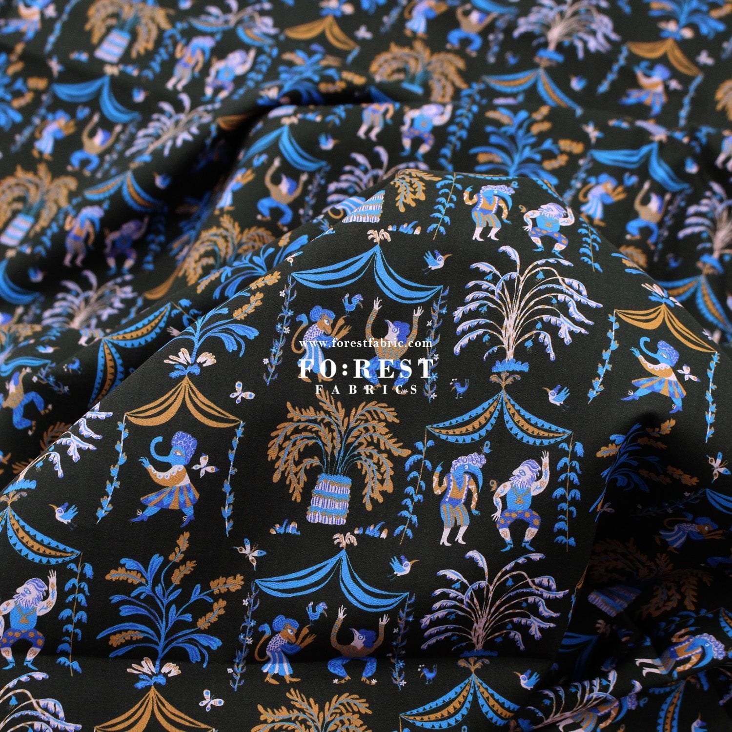 Liberty of London (Cotton Tana Lawn Fabric) - A celebration - FO:REST Fabric 布恩堂Liberty fabrictana lawnjapanese fabricykk zipper