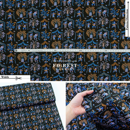 Liberty of London (Cotton Tana Lawn Fabric) - A celebration - FO:REST Fabric 布恩堂Liberty fabrictana lawnjapanese fabricykk zipper