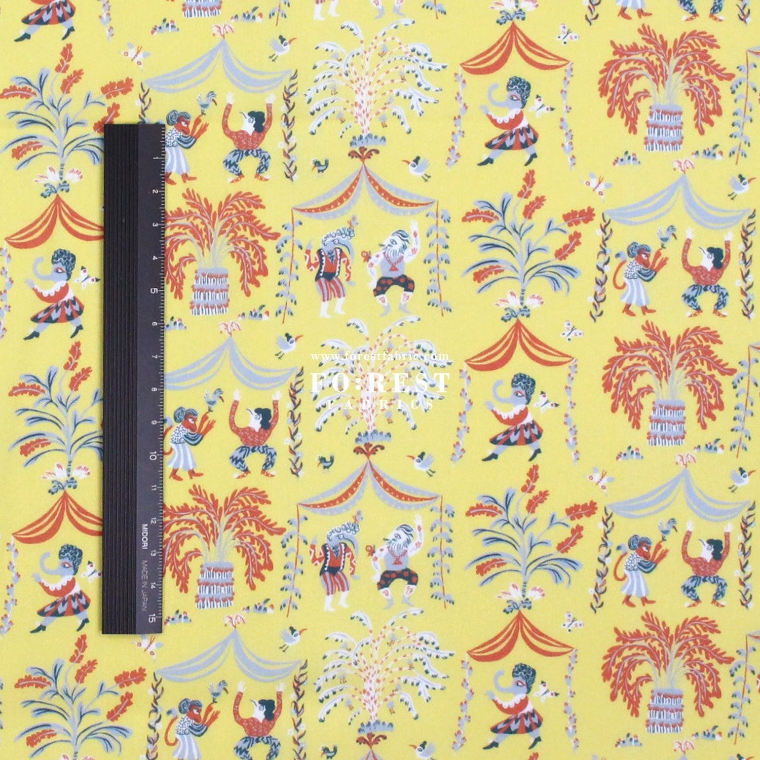 Liberty of London (Cotton Tana Lawn Fabric) - A celebration - FO:REST Fabric 布恩堂Liberty fabrictana lawnjapanese fabricykk zipper