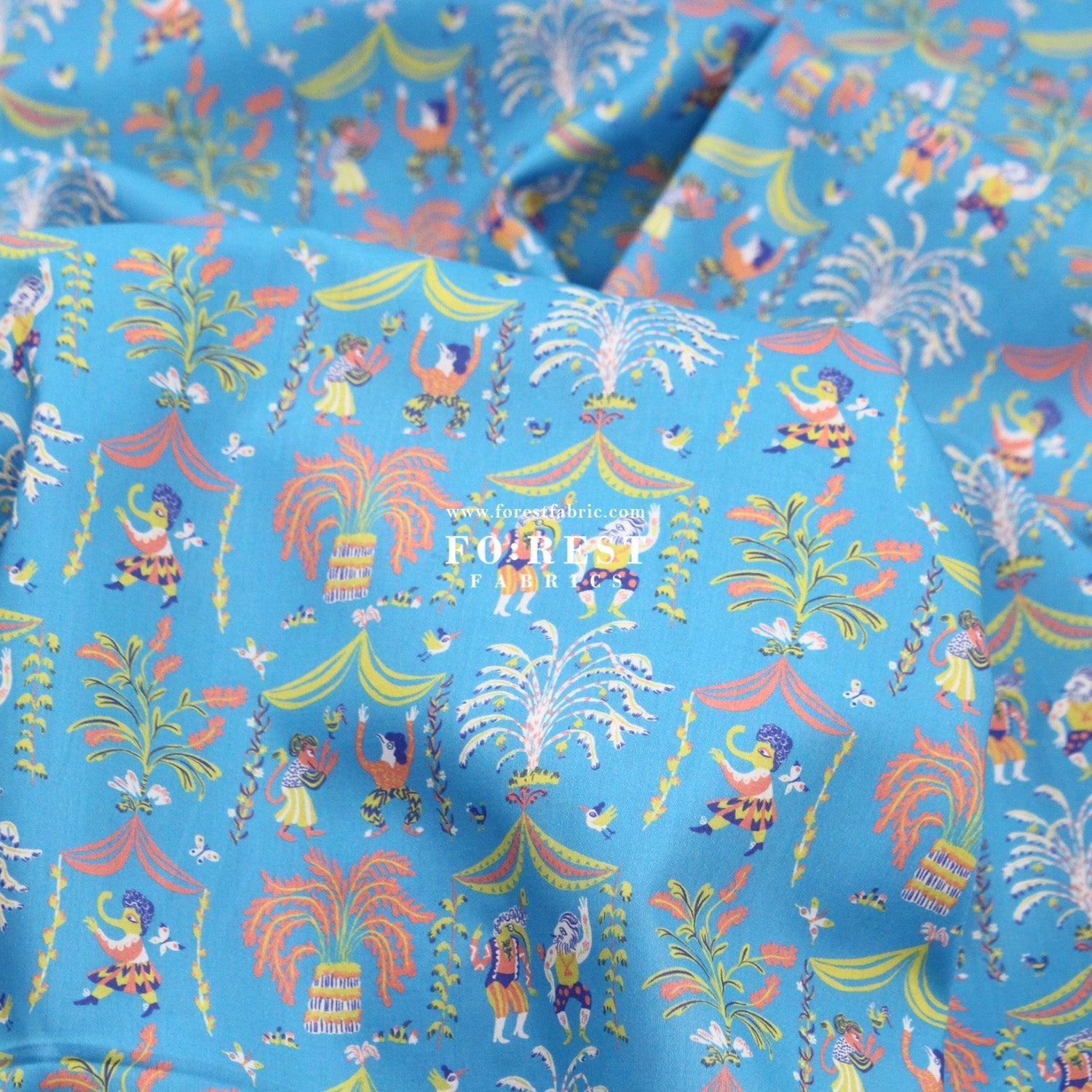 Liberty of London (Cotton Tana Lawn Fabric) - A celebration - FO:REST Fabric 布恩堂Liberty fabrictana lawnjapanese fabricykk zipper