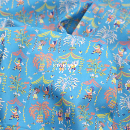Liberty of London (Cotton Tana Lawn Fabric) - A celebration - FO:REST Fabric 布恩堂Liberty fabrictana lawnjapanese fabricykk zipper