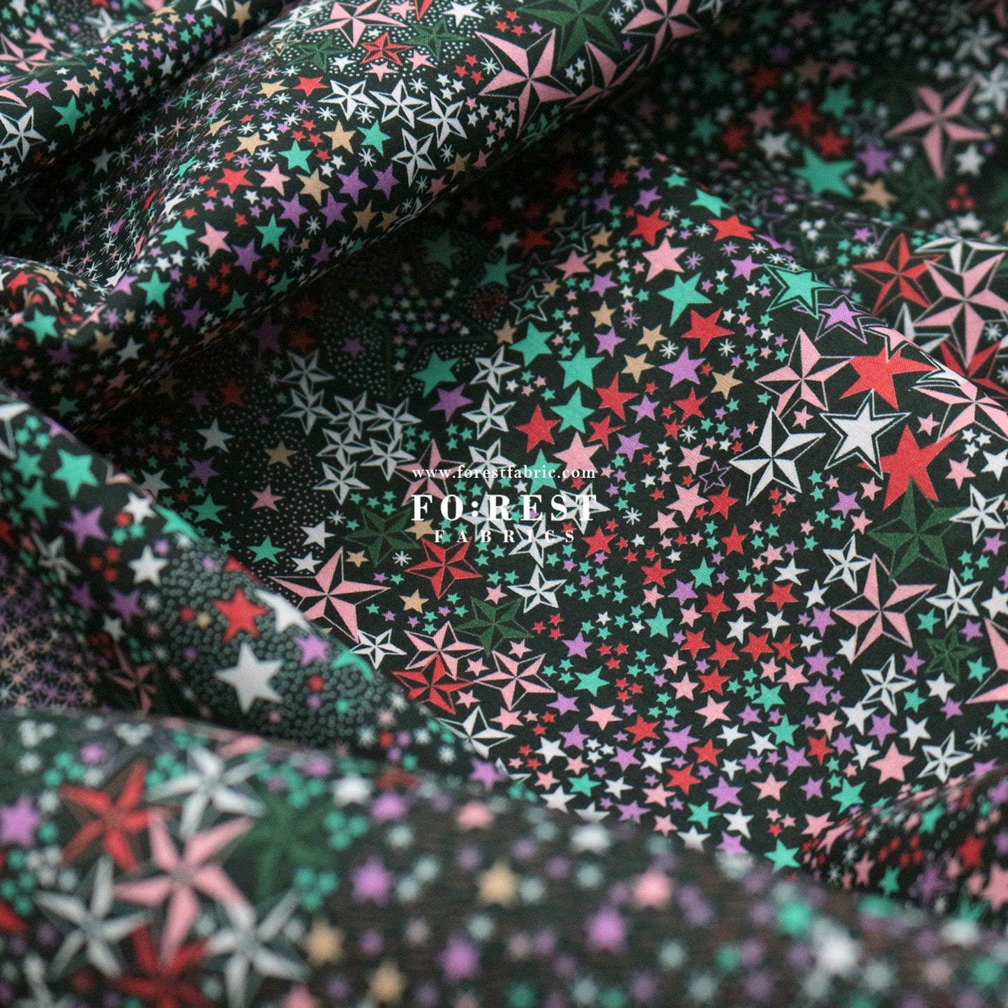 Liberty of London (Cotton Tana Lawn Fabric) - Adelajda - FO:REST Fabric 布恩堂Liberty fabrictana lawnjapanese fabricykk zipper