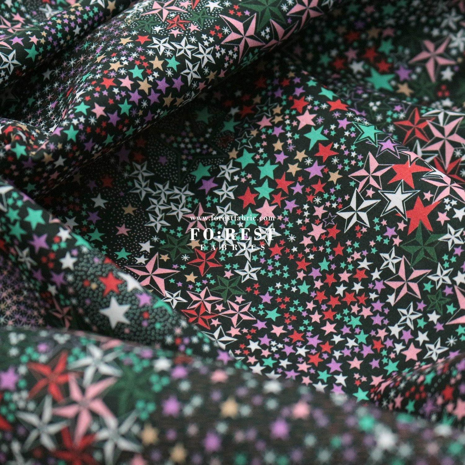 Liberty of London (Cotton Tana Lawn Fabric) - Adelajda - FO:REST Fabric 布恩堂Liberty fabrictana lawnjapanese fabricykk zipper