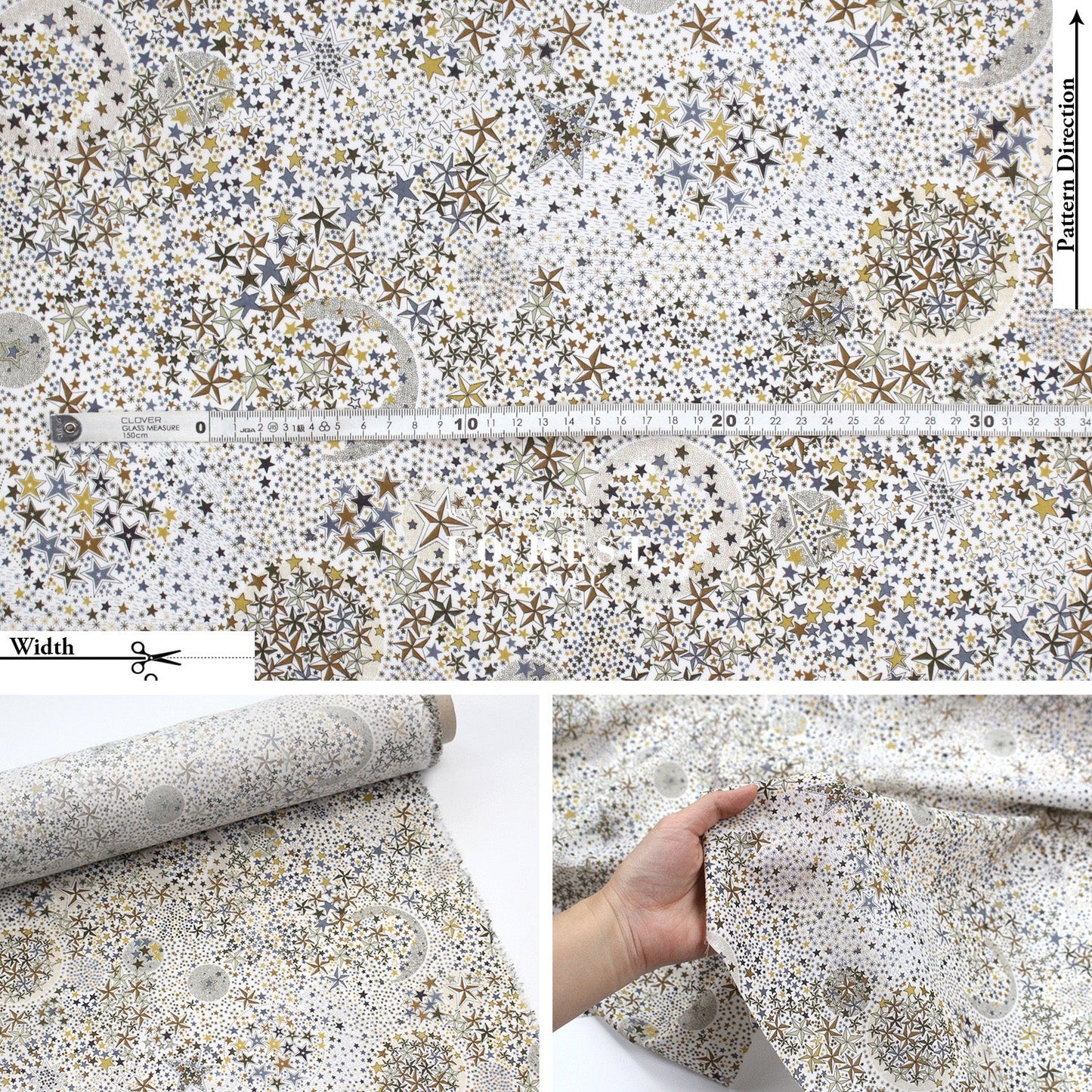 Liberty of London (Cotton Tana Lawn Fabric) - Adelajda - FO:REST Fabric 布恩堂Liberty fabrictana lawnjapanese fabricykk zipper