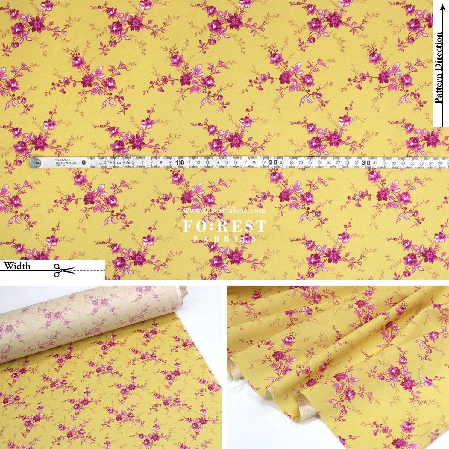 Liberty of London (Cotton Tana Lawn Fabric) - Amelie Luise B - FO:REST Fabric 布恩堂Liberty fabrictana lawnjapanese fabricykk zipper