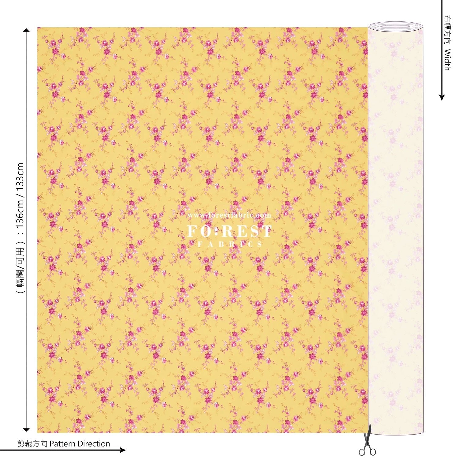 Liberty of London (Cotton Tana Lawn Fabric) - Amelie Luise B - FO:REST Fabric 布恩堂Liberty fabrictana lawnjapanese fabricykk zipper