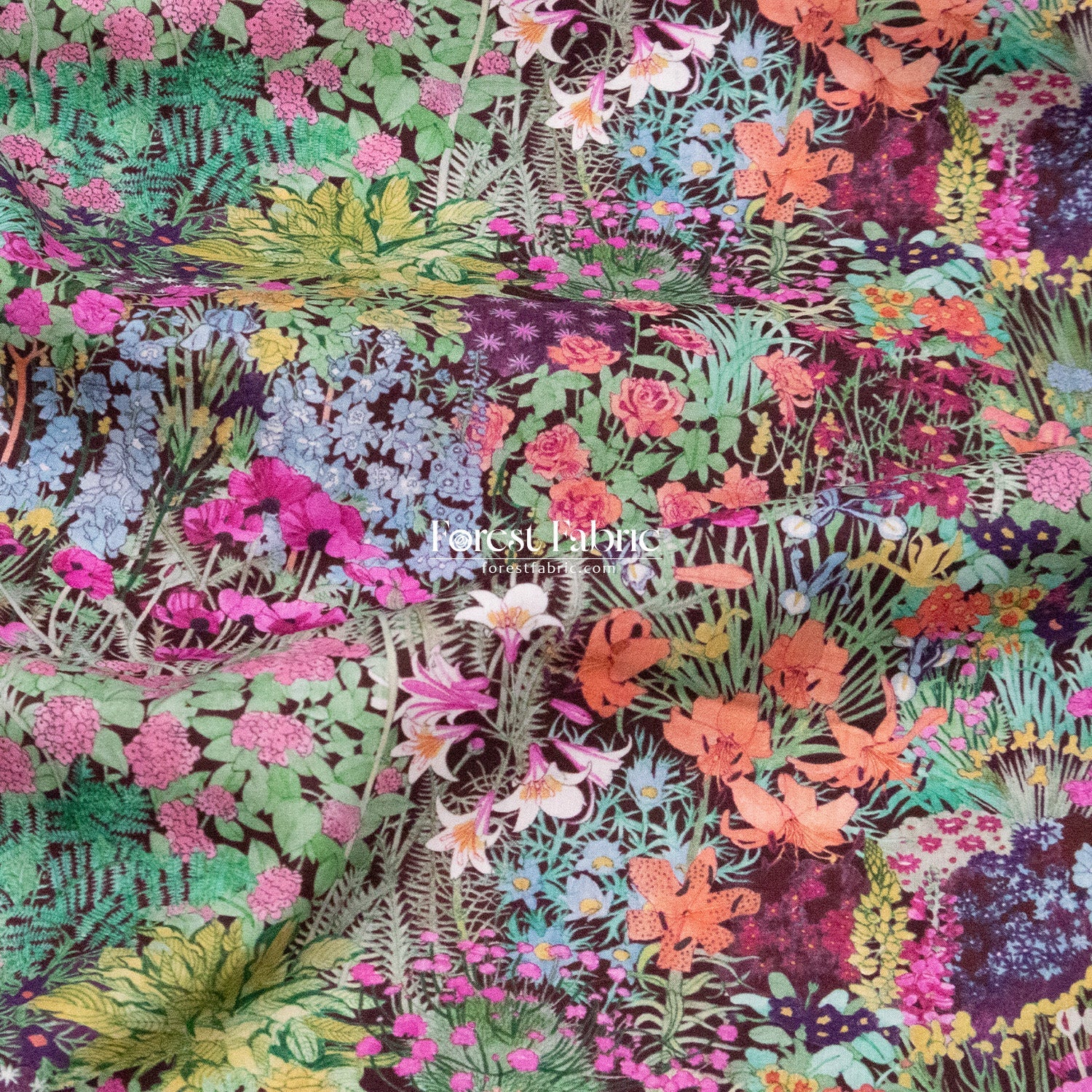Liberty of London (Cotton Tana Lawn Fabric) - Anna's Haven - FO:REST Fabric 布恩堂Liberty fabrictana lawnjapanese fabricykk zipper