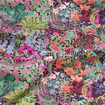 Liberty of London (Cotton Tana Lawn Fabric) - Anna's Haven - FO:REST Fabric 布恩堂Liberty fabrictana lawnjapanese fabricykk zipper