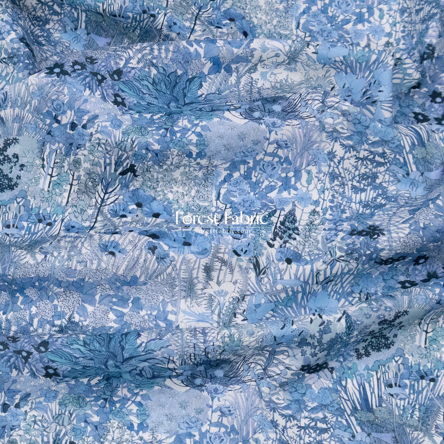 Liberty of London (Cotton Tana Lawn Fabric) - Anna's Haven - FO:REST Fabric 布恩堂Liberty fabrictana lawnjapanese fabricykk zipper