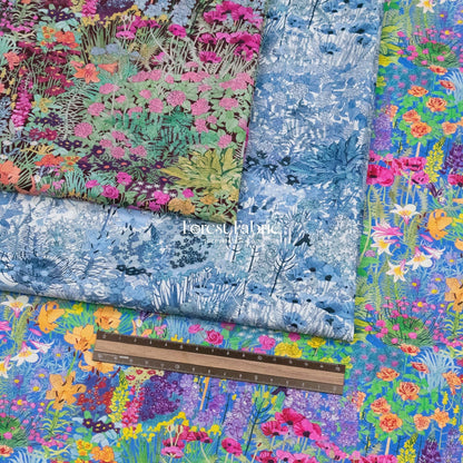 Liberty of London (Cotton Tana Lawn Fabric) - Anna's Haven - FO:REST Fabric 布恩堂Liberty fabrictana lawnjapanese fabricykk zipper