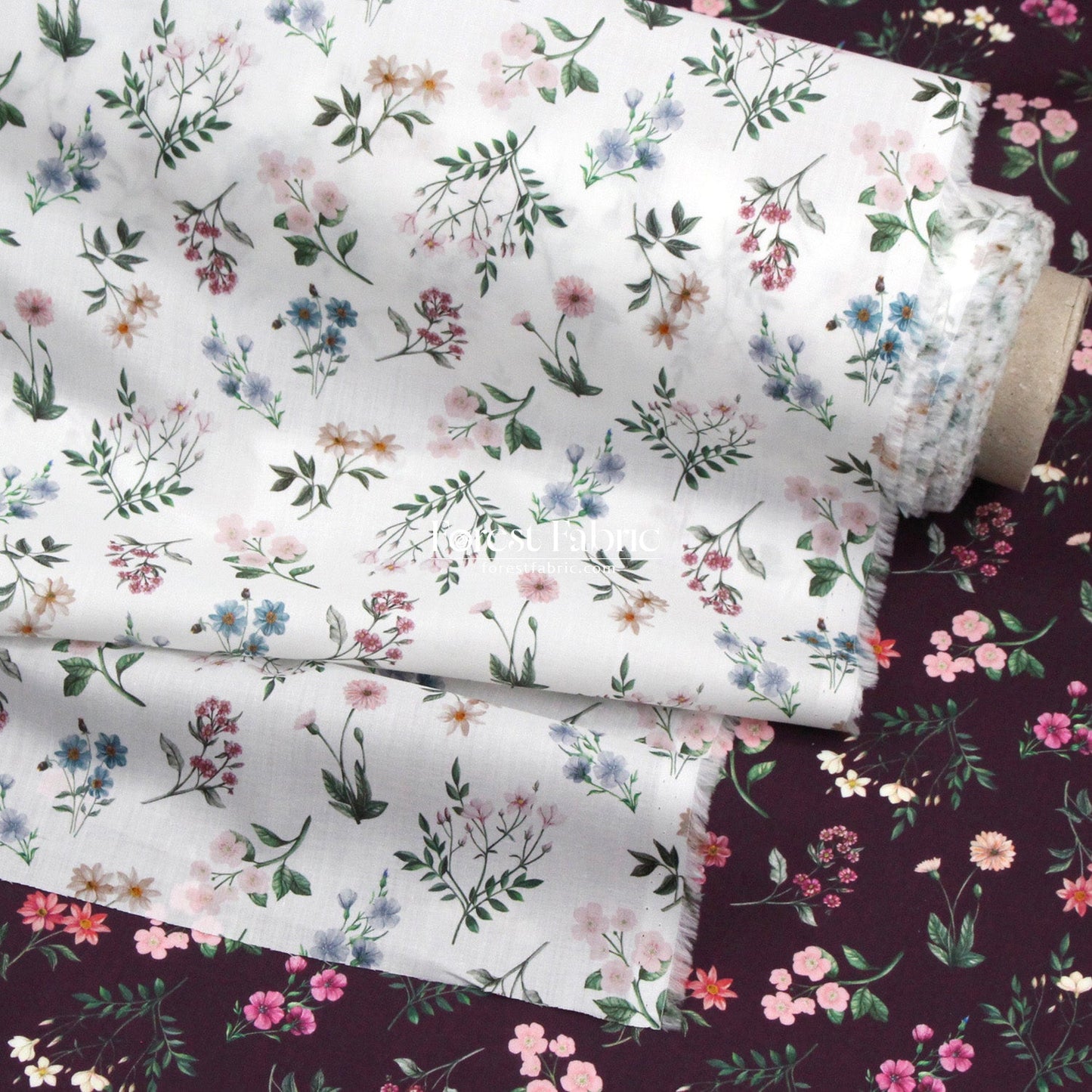 Liberty of London (Cotton Tana Lawn Fabric) - Annie - FO:REST Fabric 布恩堂Liberty fabrictana lawnjapanese fabricykk zipper