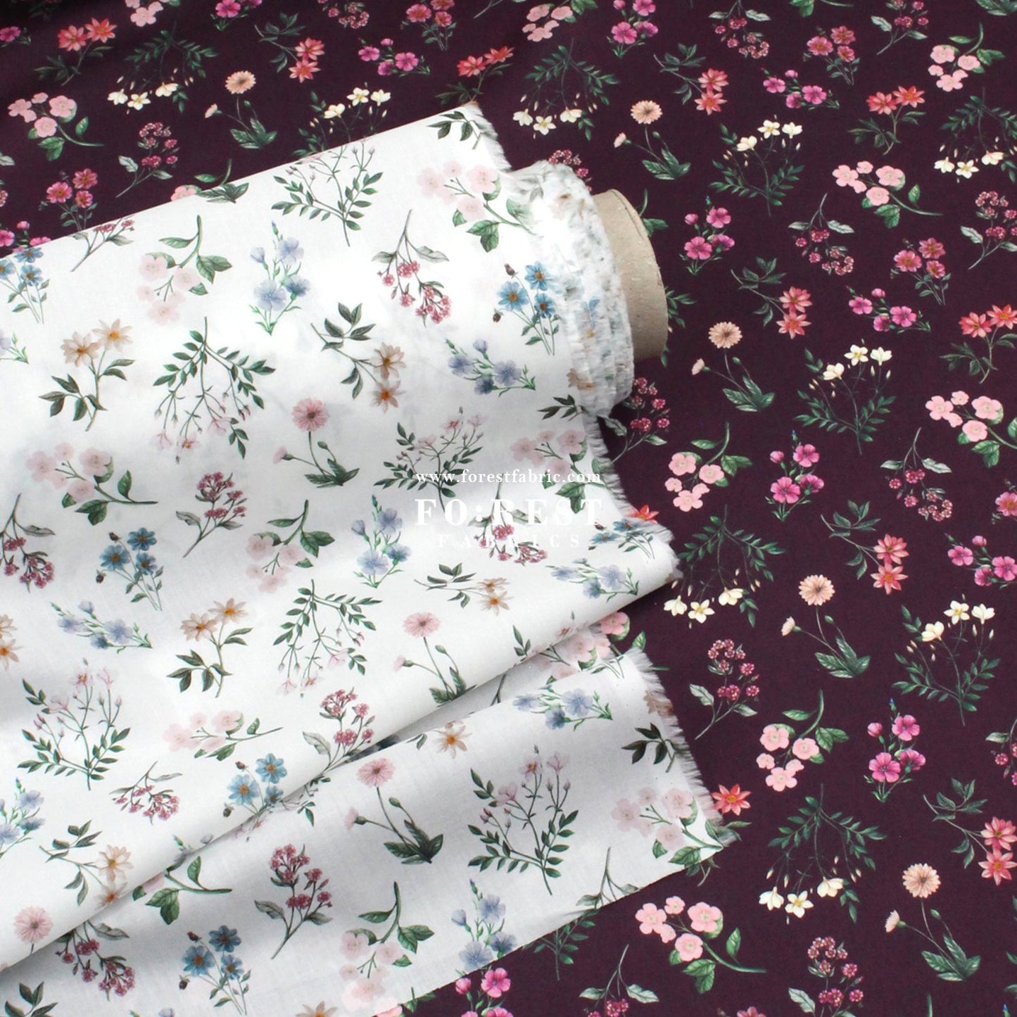 Liberty of London (Cotton Tana Lawn Fabric) - Annie - FO:REST Fabric 布恩堂Liberty fabrictana lawnjapanese fabricykk zipper